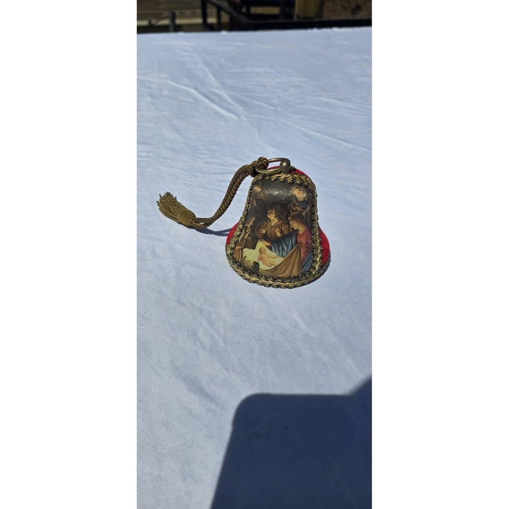 1975 Reuge Swiss Music Box Christmas Bell